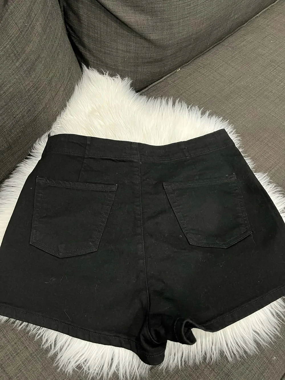 wild fable Black High-Rise Denim Shorts Size 12/31R